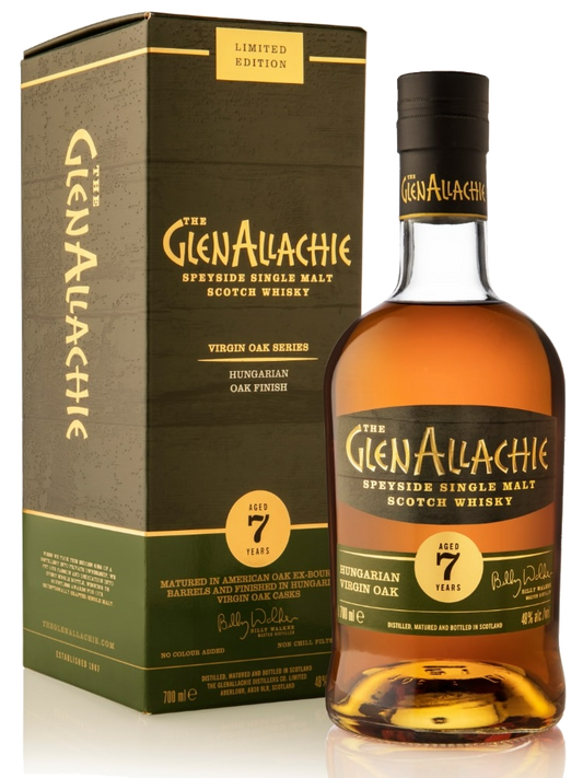 GlenAllachie 7 Year Old Hungarian Virgin Oak Single Malt Scotch Whisky