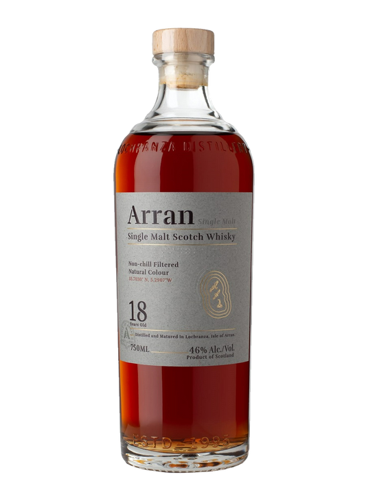 Arran 18 Year Old Single Malt Scotch Whisky