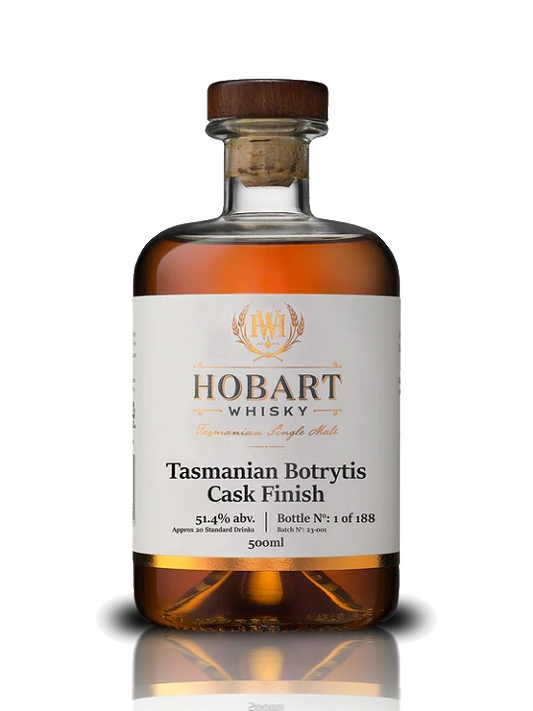 Hobart Whisky No. 23-001 Botrytis Cask Finish Australian Single Malt Whisky (500ml)