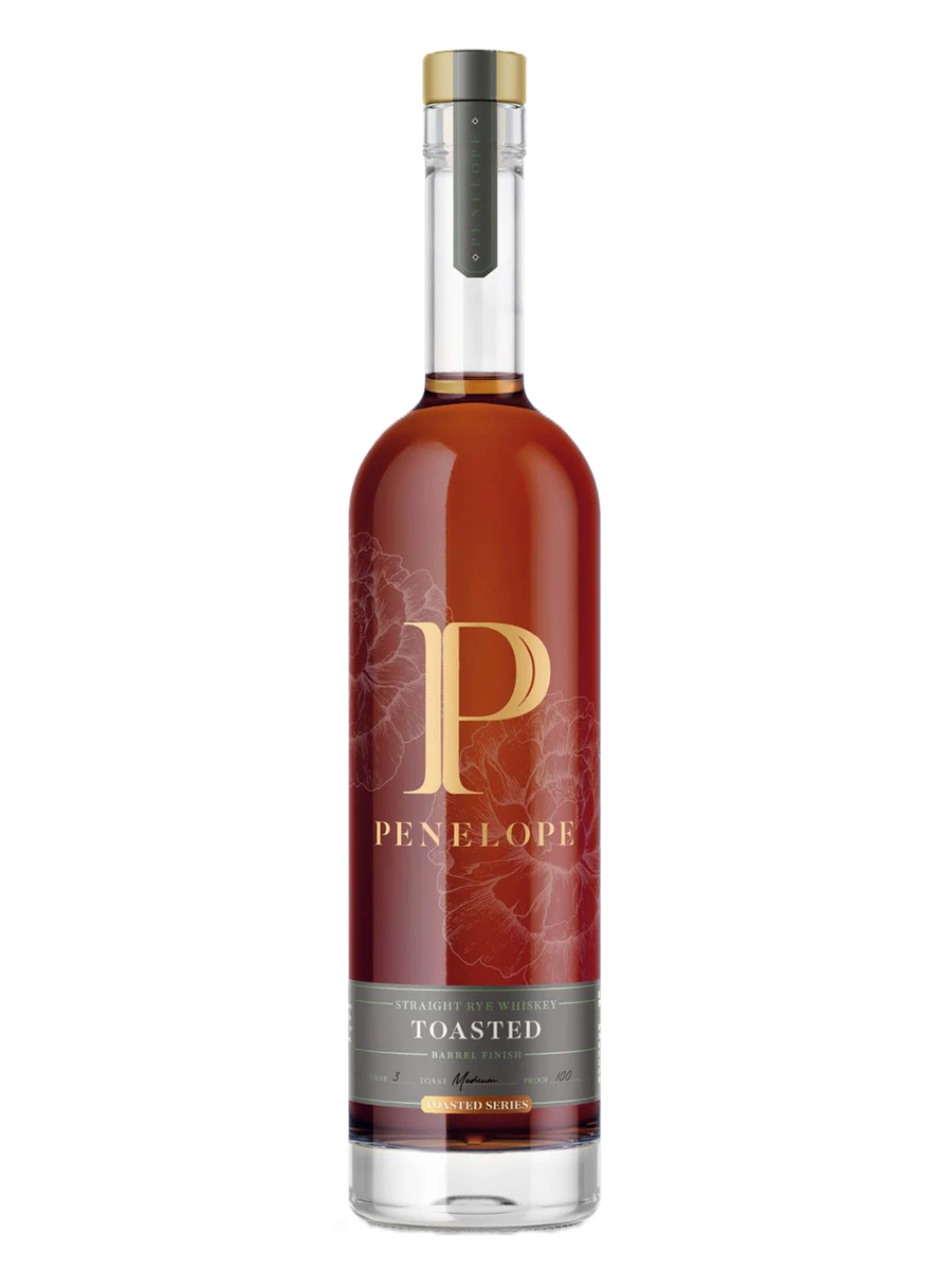 Penelope Toasted Barrel Finish Straight Rye Whiskey (750mL)