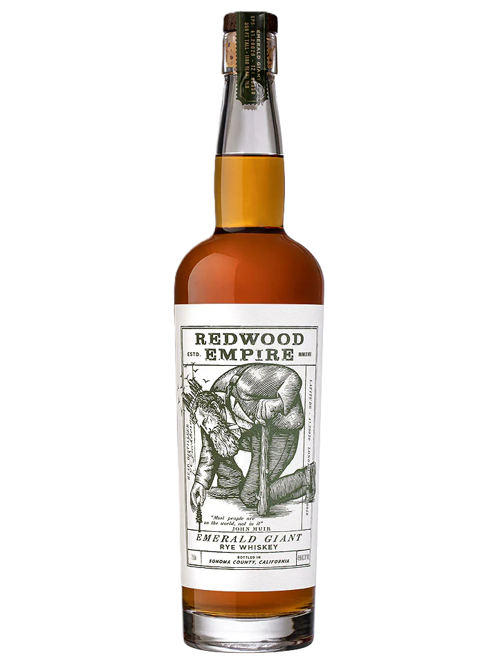 Redwood Empire Emerald Giant American Rye Whiskey